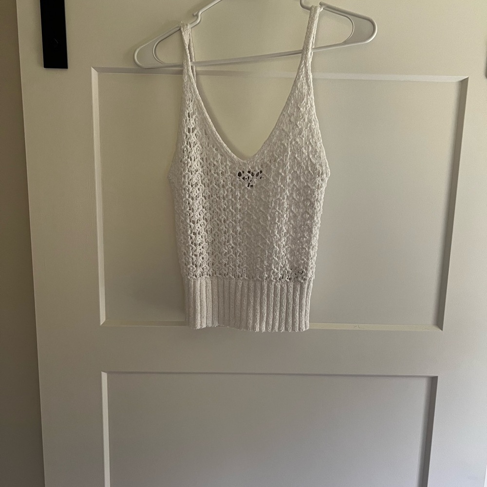 Crocheted tank